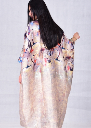 Picture of Midi Digital Print Dress