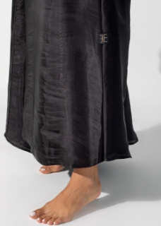 Picture of Black organza abaya