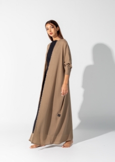 Picture of Knitted linen abaya