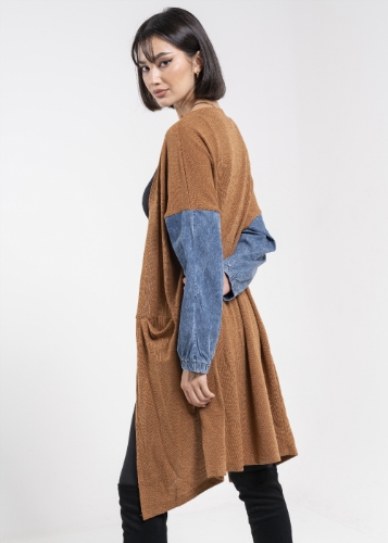 Picture of Brown & Jeans Cardigan