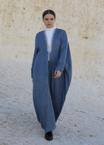 صورة Cotton Moroccan Abaya