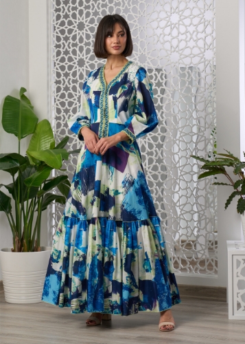 Picture of Cotton Print Caftan